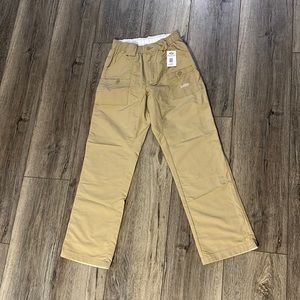 Aftco Original fishing pants. Size:28. Color:Khaki.